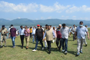 ट्रायल: अंदरोली में पूरा साल चलेंगी वाटर स्पोर्टस एक्टिविटी