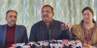 श्रीनैना देवी से विधायक व भाजपा के वरिष्ठ नेता रणधीर शर्मा