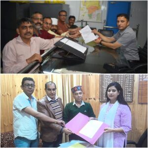 अभद्र टिपणी के विरोध में भुंतर प्रेस क्लब, नगर पतली कुहल प्रेस क्लब ने सौंपा ज्ञापन