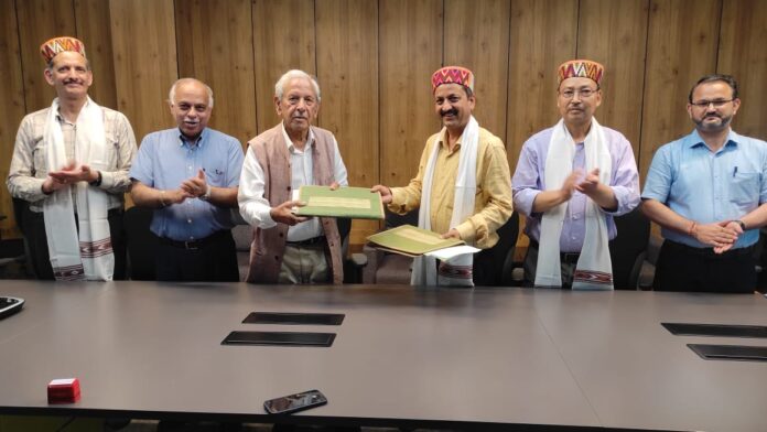 शूलिनी विवि द्वारा हिमालयन वन अनुसंधान संस्थान के साथ समझौता ज्ञापन पर हस्ताक्षर
