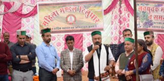 शिक्षा मंत्री रोहित ठाकुर