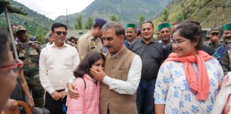 बाढ़ प्रभावित परिवारों को 50 लाख रुपये की राहत राशि जारी