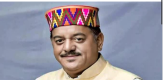 मुख्य संसदीय सचिव सुंदर सिंह ठाकुर