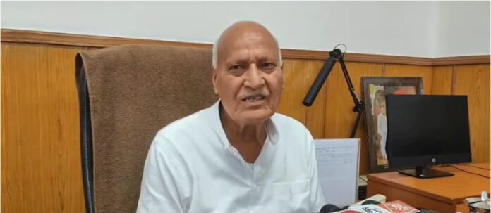 हिमाचल प्रदेश सरकार में कृषि मंत्री चौधरी चंद्र कुमार