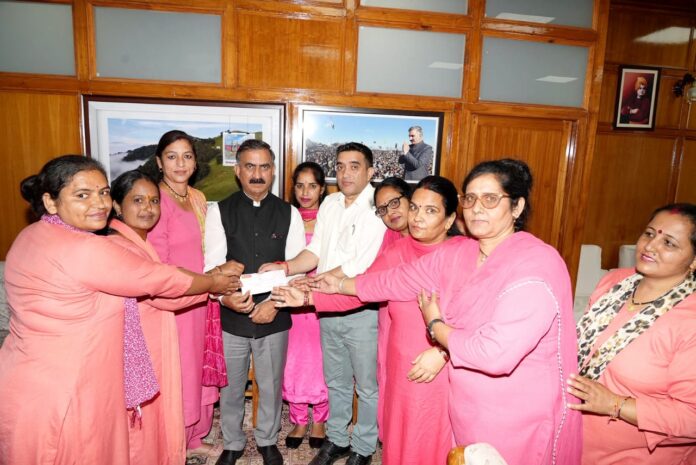 asha-workers-contributed-rs-1-lakh-25-thousand-disaster-relief-fund