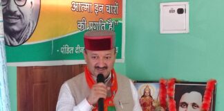 प्रदेश भाजपा उपाध्यक्ष बलबीर वर्मा