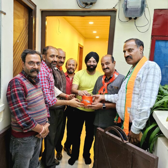 भाजपा शिमला मंडल द्वारा मेरी माटी मेरा देश कार्यक्रम का आयोजन