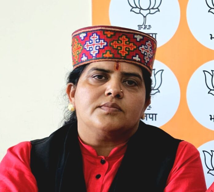 भाजपा महिला मोर्चा वंदना योगी ने घोषित की अपनी टीम