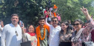 कोटखाई के हर्ष चौहान ने रचा इतिहास, सबसे कम उम्र में एसडी चंडीगढ़ कॉलेज के बने महासचिव