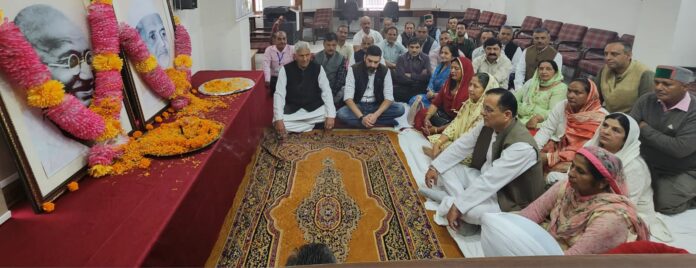 Gandhi Jayanti at Rajiv Bhawan