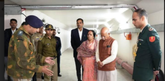 राज्यपाल ने अटल टनल रोहतांग का दौरा किया