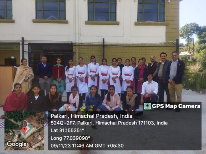 राजकीय महाविद्यालय धामी, स्थित 16 मील में मतदाता क्लब द्वारा मतदाता जागरूकता कार्यक्रम आयोजित