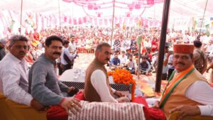 मुख्यमंत्री ठाकुर सुखविंदर सिंह सुक्खू