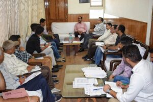 डॉ. अभिषेक जैन ने अधिकारियों को फोरलेन के कार्य में तेजी लाने के दिए निर्देश