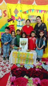 Children presented painting and cultural programs on the auspicious occasion of Baisakhi