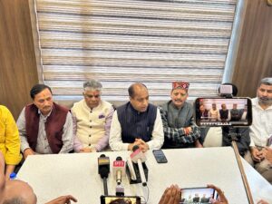 शुल्क की सरकार” बनी सुख की सरकार, तालाबाजी मुख्यमंत्री का शौक : जयराम ठाकुर