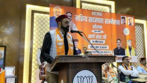 भाजपा ने भारत की राजनीति में एक सिद्धांतवादी विचारधारा की शुरुआत की : नंदा