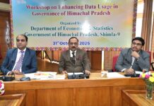 मुख्य सचिव संजय गुप्ता ने डेटा उपयोग सुदृढ़ करने की कार्यशाला का शुभारंभ किया