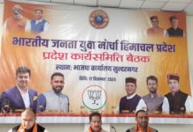 देशभर में 787 भाजपा कार्यालयों का लक्ष्य, हिमाचल में 9 पूरे और 16 पर कार्य प्रगति पर : संजीव कटवाल