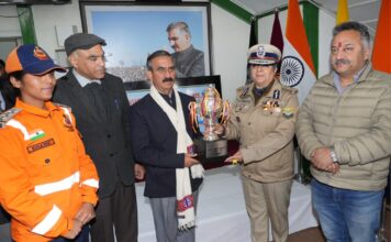 आपदा प्रबंधन में हिमाचल की बड़ी उपलब्धि, SDRF ने रचा नया कीर्तिमान