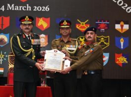 16 व्यक्तियों को जनरल ऑफिसर कमांडिंग-इन-चीफ स्पॉट प्रशंसा पत्र प्रदान किए गए