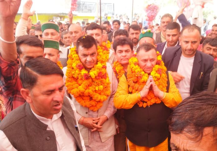 Welcome of Shri Vimay Kumar ji at Gattadhar