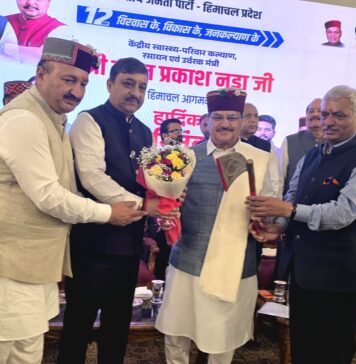 हिमाचल के विकास में केंद्र का बड़ा योगदान, हर क्षेत्र में हुए रिकॉर्ड कार्य : नड्डा